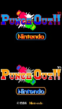 Punch-Out!! screen shot title